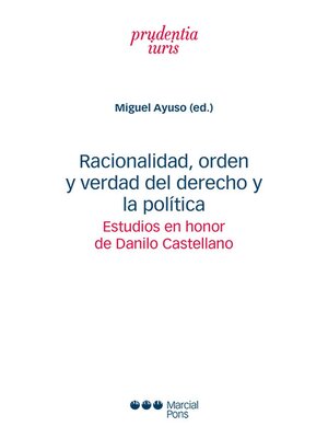 cover image of Racionalidad, orden y verdad del derecho y la política